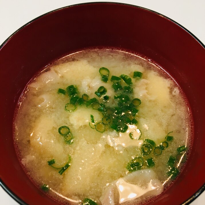 体温まる こってりジャガ豚味噌汁 レシピ 作り方 By えひめ応援 アレンジレシピ ぷりんぷ 楽天レシピ